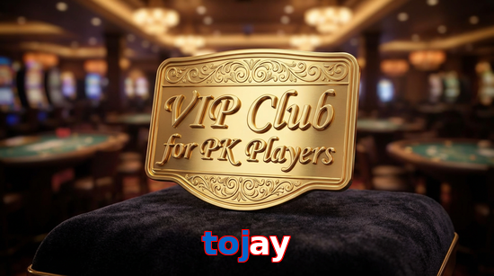 Main screen of Tojay vip page for PK players